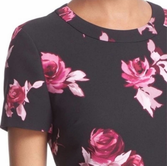 Kate Spade Encore Rose Crepe Dress Size 4 NWT - Picture 6 of 6